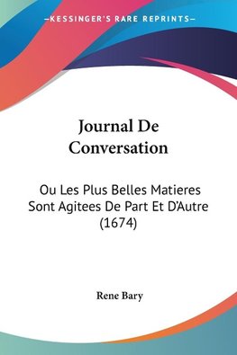 Journal De Conversation
