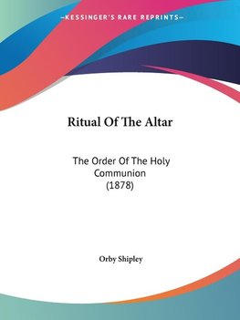Ritual Of The Altar