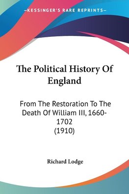 The Political History Of England