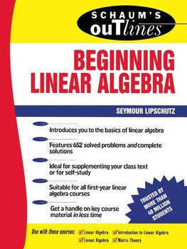 SCH OUTL BEGIN LINEAR ALGEBR