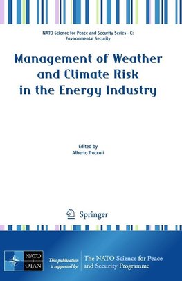 Management of Weather and Climate Risk in the Energy Industry