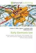 Early Germanic law