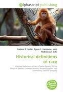 Historical definitions of race