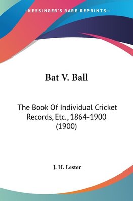 Bat V. Ball