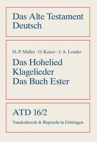 Das Hohe Lied / Klagelieder / Das Buch Esther