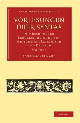 Vorlesungen über Syntax