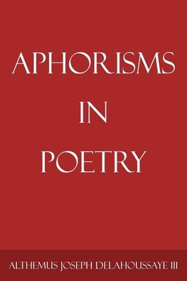 Aphorisms in Poetry