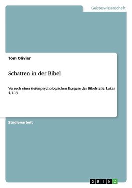 Schatten in der Bibel