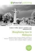 Blasphemy law in Malaysia