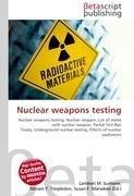 Nuclear weapons testing