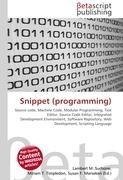 Snippet (programming)