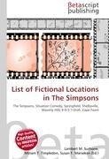 List of Fictional Locations in The Simpsons