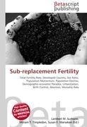 Sub-replacement Fertility