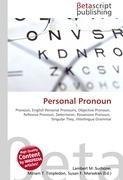 Personal Pronoun