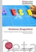 Sentence (linguistics)