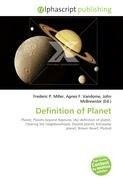 Definition of Planet