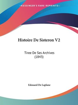 Histoire De Sisteron V2