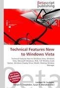 Technical Features New to Windows Vista