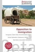 Opposition to Immigration
