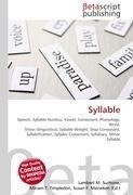 Syllable