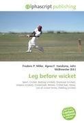 Leg before wicket