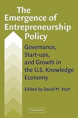 The Emergence of Entrepreneurship Policy