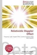 Relativistic Doppler Effect