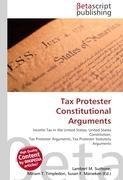 Tax Protester Constitutional Arguments