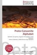 Proto-Canaanite Alphabet