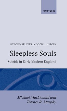 Sleepless Souls - Suicide in Early Modern England