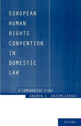 European Human Rights Convention in Domestic Law