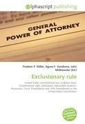 Exclusionary rule