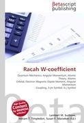 Racah W-coefficient