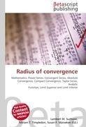 Radius of convergence