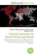Internal resistance to South African apartheid