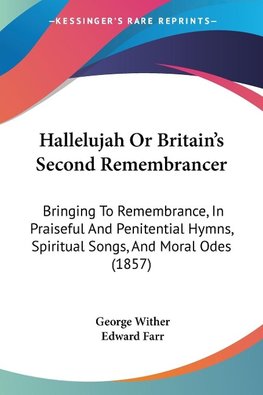 Hallelujah Or Britain's Second Remembrancer