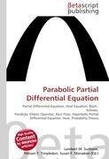 Parabolic Partial Differential Equation