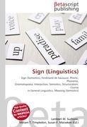 Sign (Linguistics)