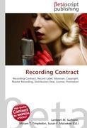 Recording Contract
