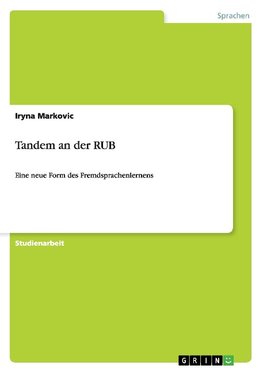 Tandem an der RUB