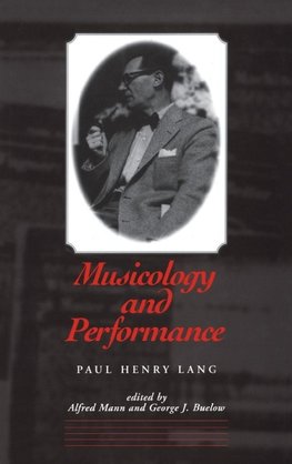 Musicology and Performance