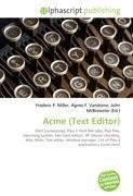 Acme (Text Editor)