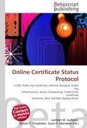 Online Certificate Status Protocol