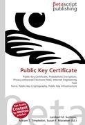 Public Key Certificate