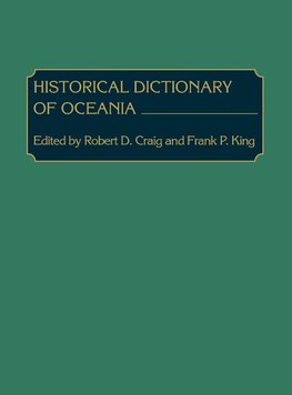 Historical Dictionary of Oceania