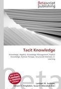Tacit Knowledge