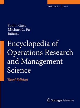 Encyclopedia of Operations Research and Management Science