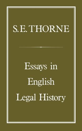 Essays in English Legal History