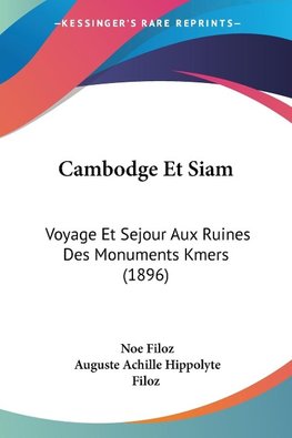 Cambodge Et Siam