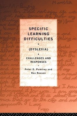 Specific Learning Difficulties (Dyslexia)